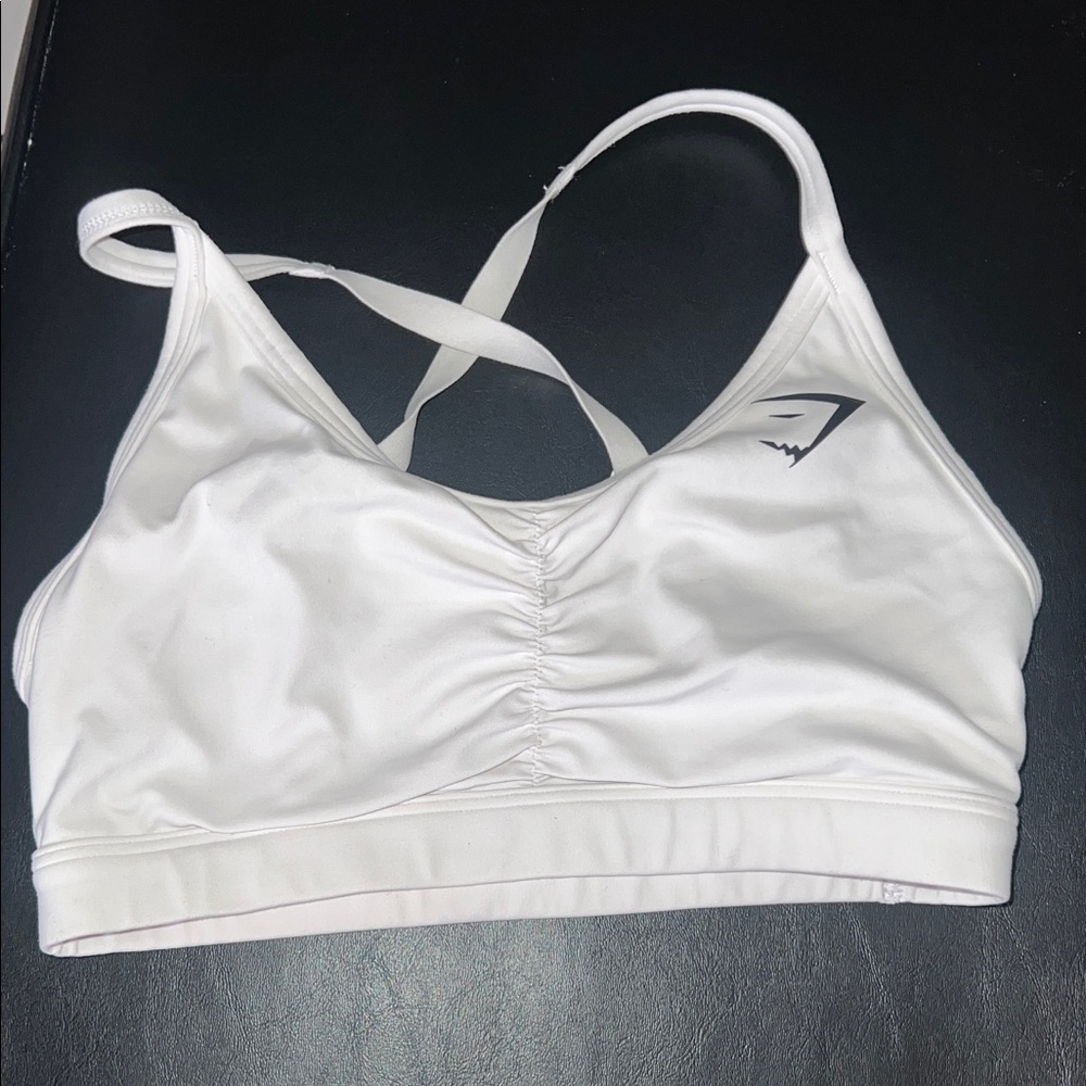 Gymshark White Sports Bra